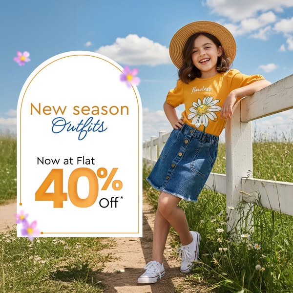 Flat 40% OFF on Entire Range!