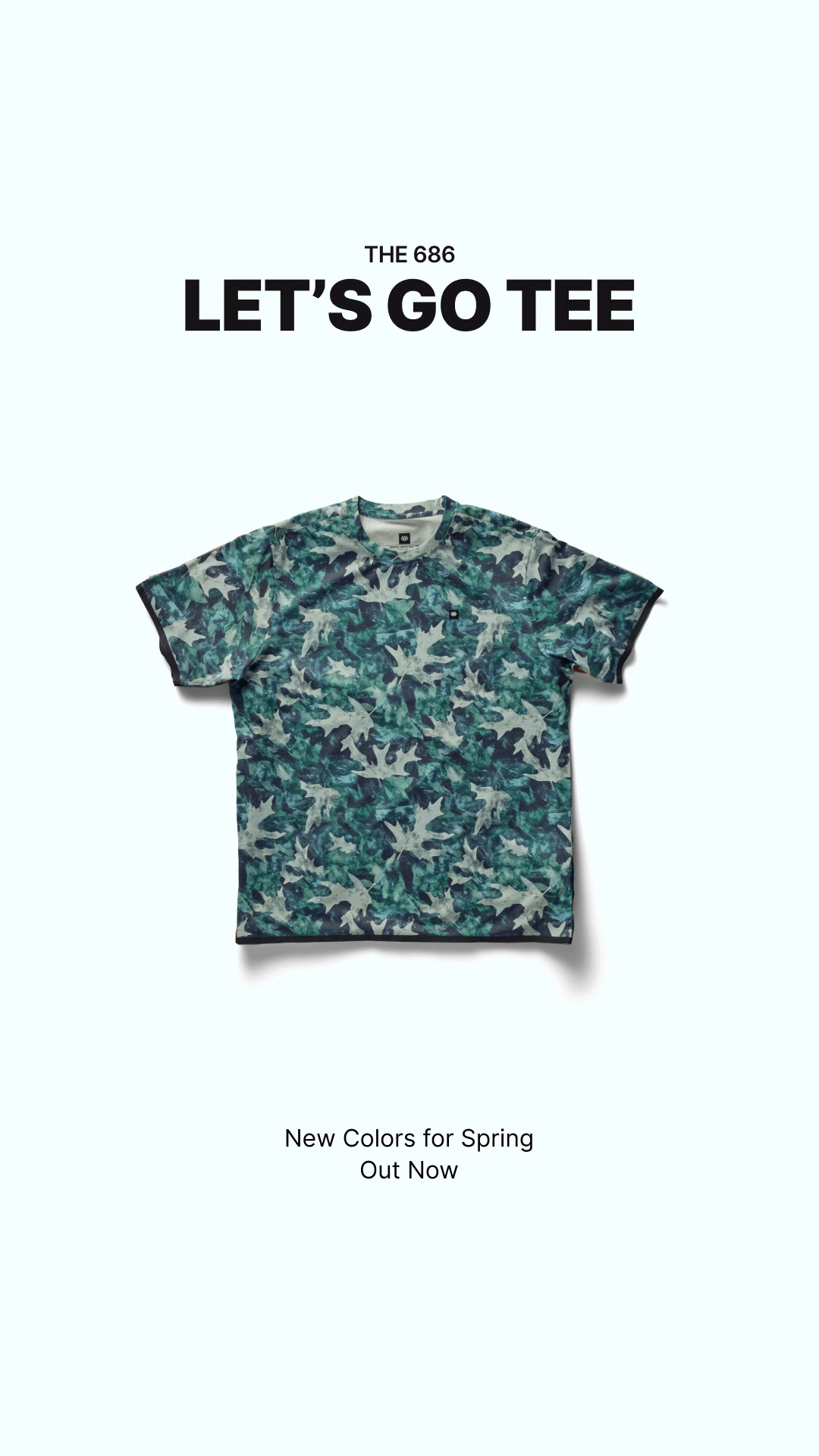Our quick-drying tech tee for life on the go