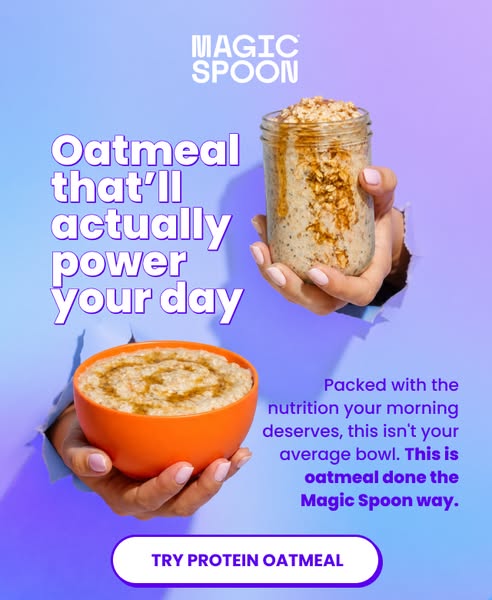 NEW: Magic Spoon Protein Oatmeal