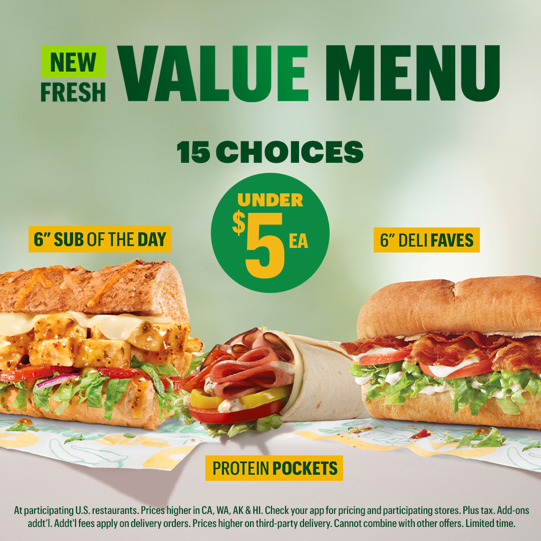 Fresh Flavors Under $5!