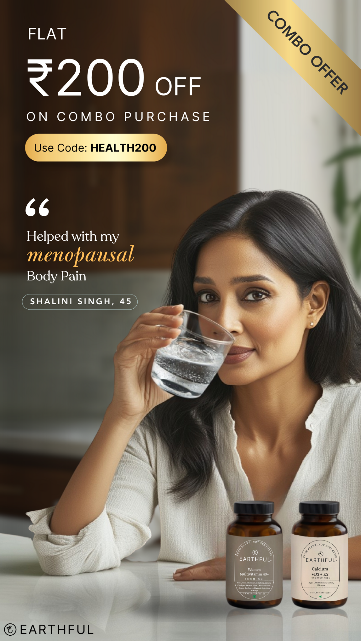 Get ₹200 Off on Menopause care Combo 🌸
