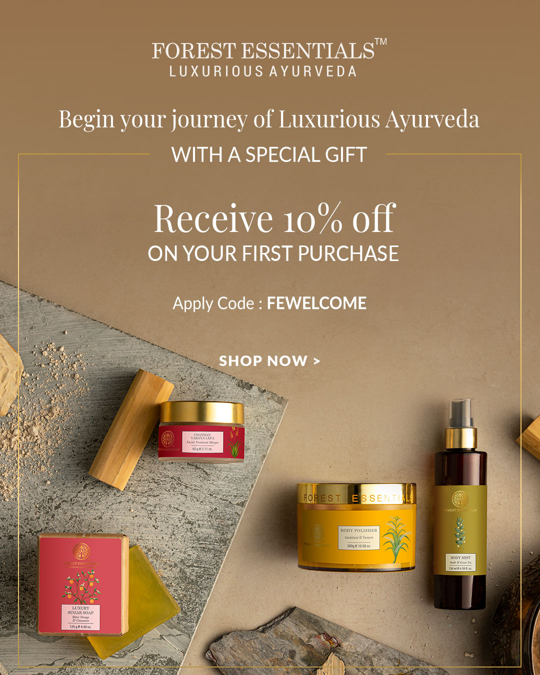 Enjoy 10% off on your first indulgence