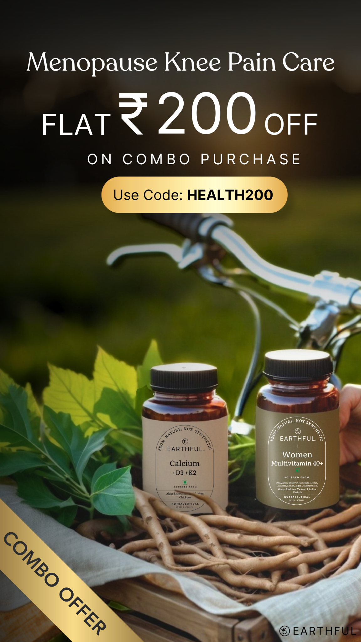For strong bones: ₹200 Off on Combo pack 🌟