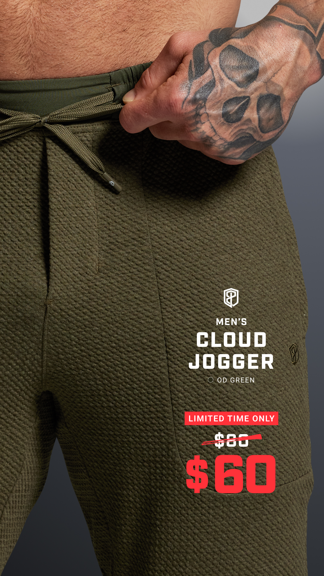 $60 Cloud Jogger | Limited Time Only