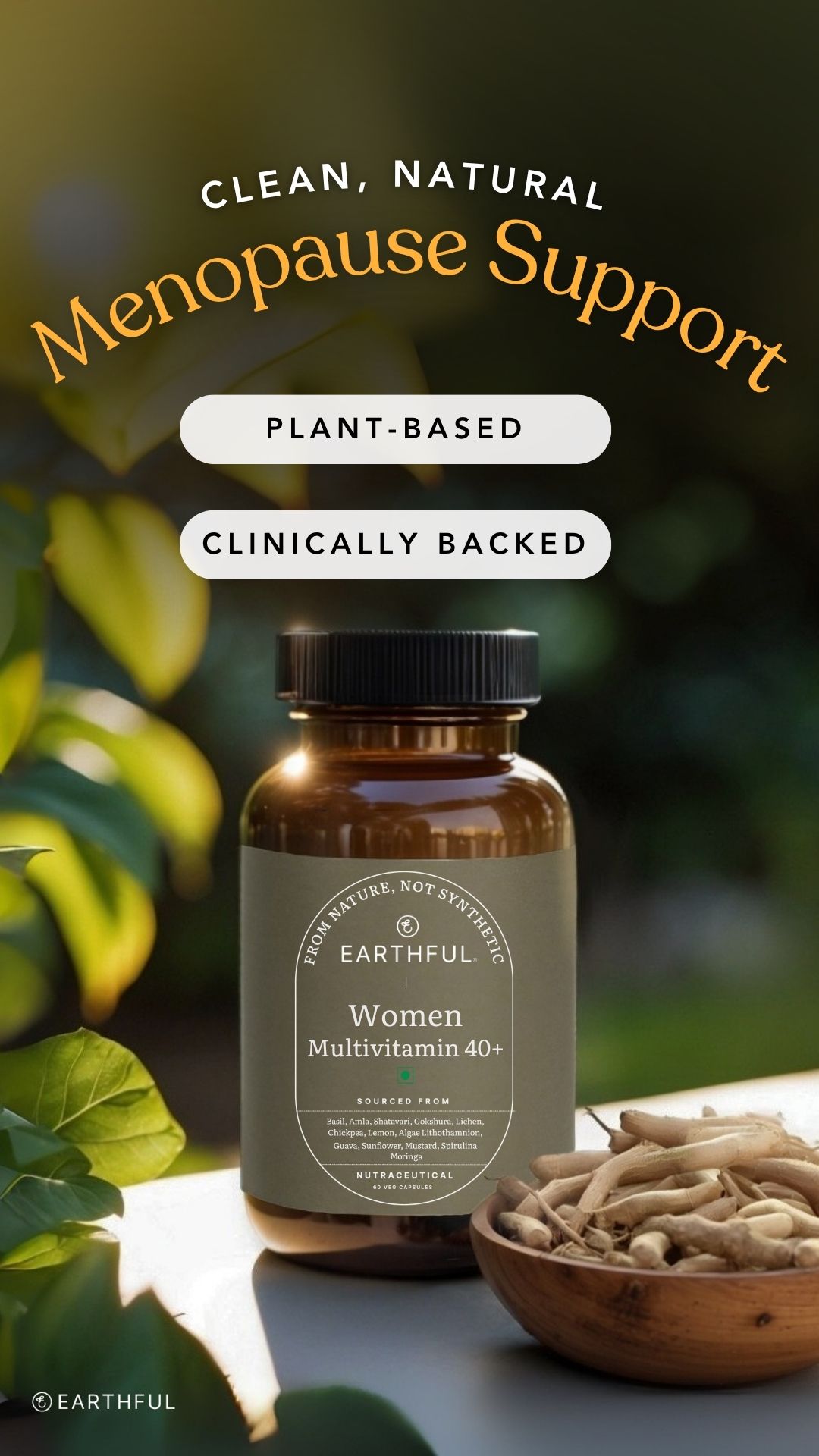 Hot flashes? Try Earthful Multivitamin 40+