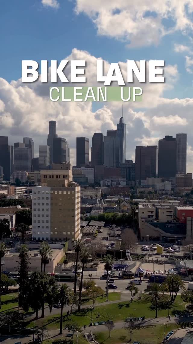 Teamed up with @aventon to clean up some of the bike lanes that I enjoy riding. Attached a trailer to my Pace 4 and hit the streets. Let me know where in L.A. I should head to next!