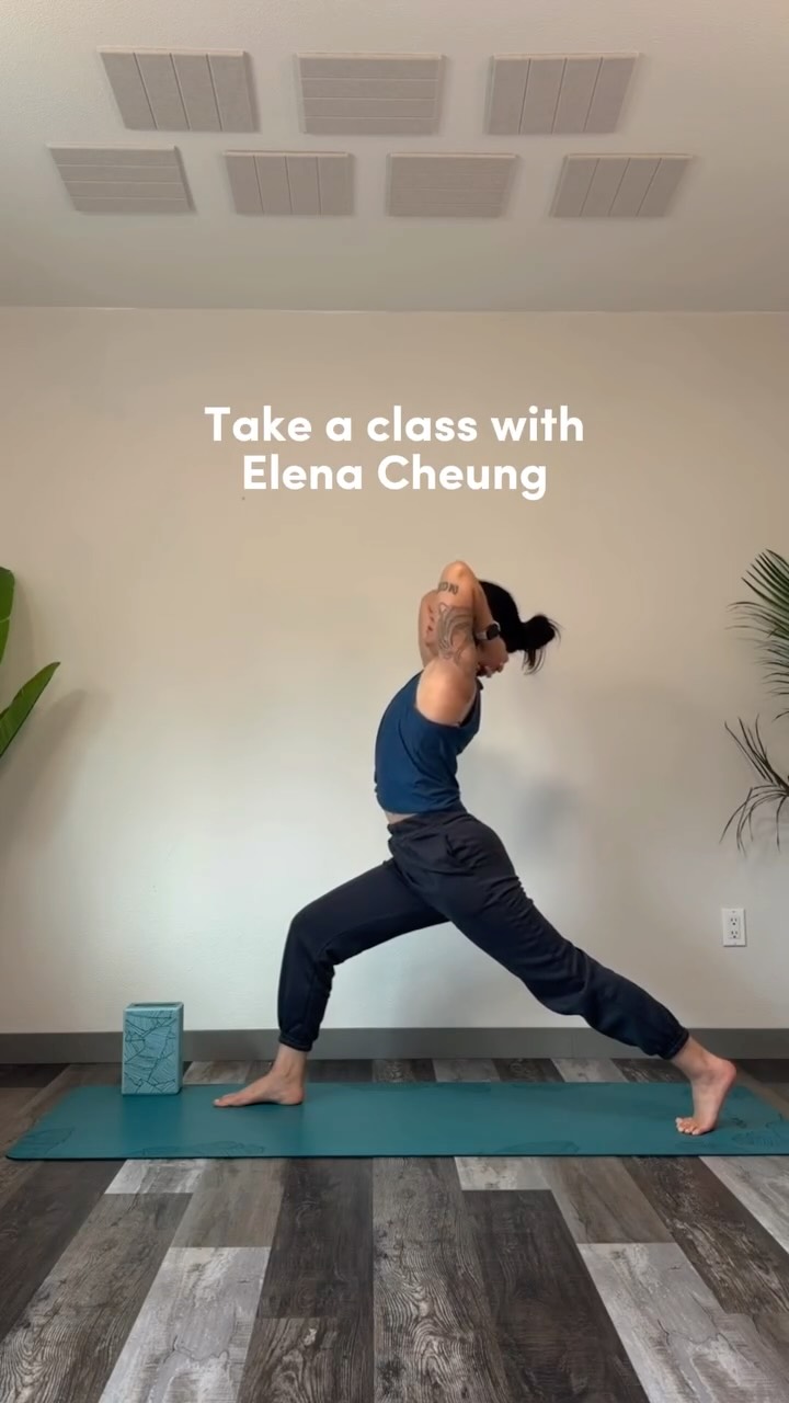 A minute of mindful movement with @elenashapeshifts. ✨ In this short flow, Elena guides you through simple, intentional shapes designed to reconnect you to your breath and your body. Move with her in real time, or save t