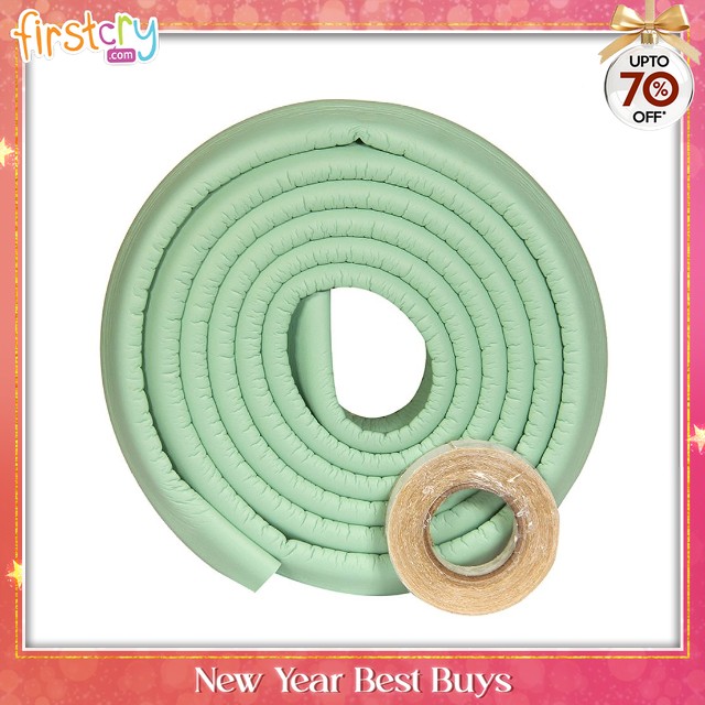 BabySafeHouse Proofing & Child Safety Furniture Edge Guard Strip - Light Green  - 6 Months to 5 Yea…
