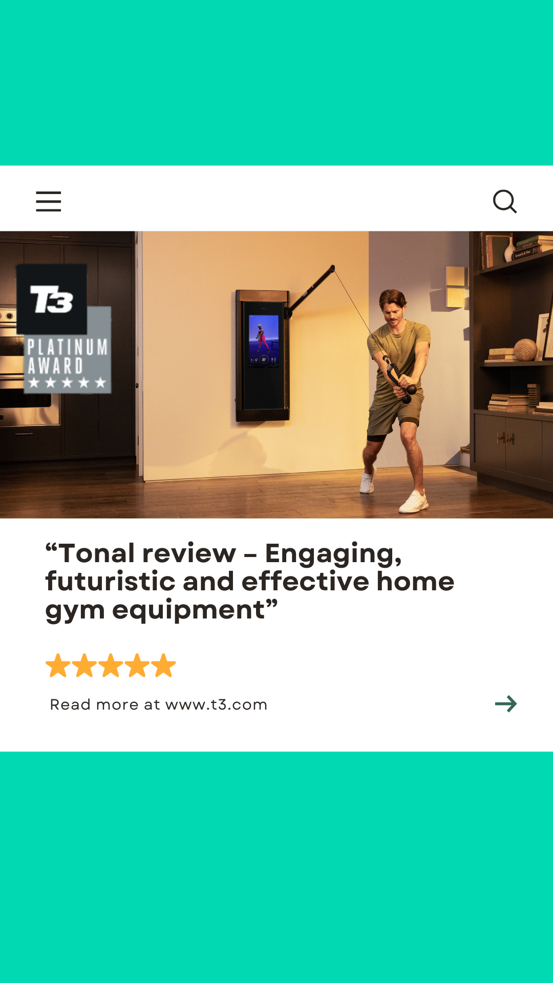 Featured On T3
