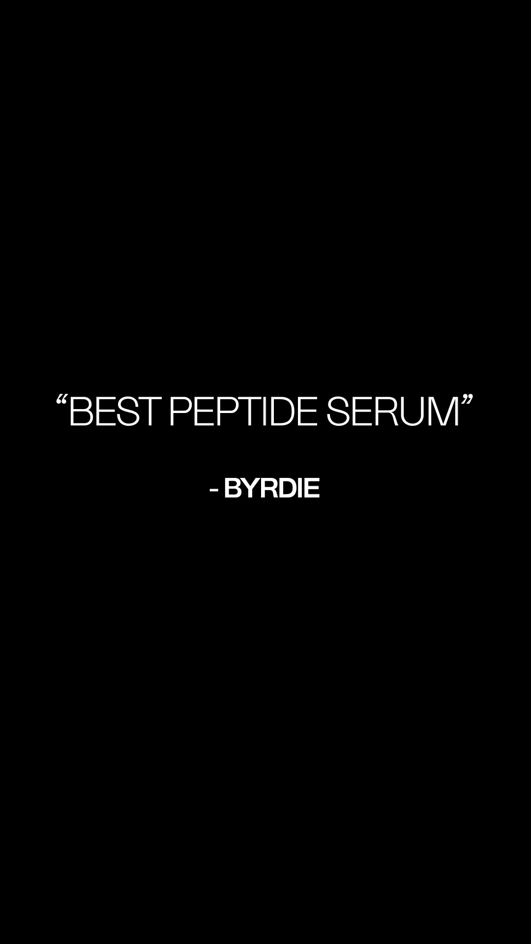 A New Standard in Serum