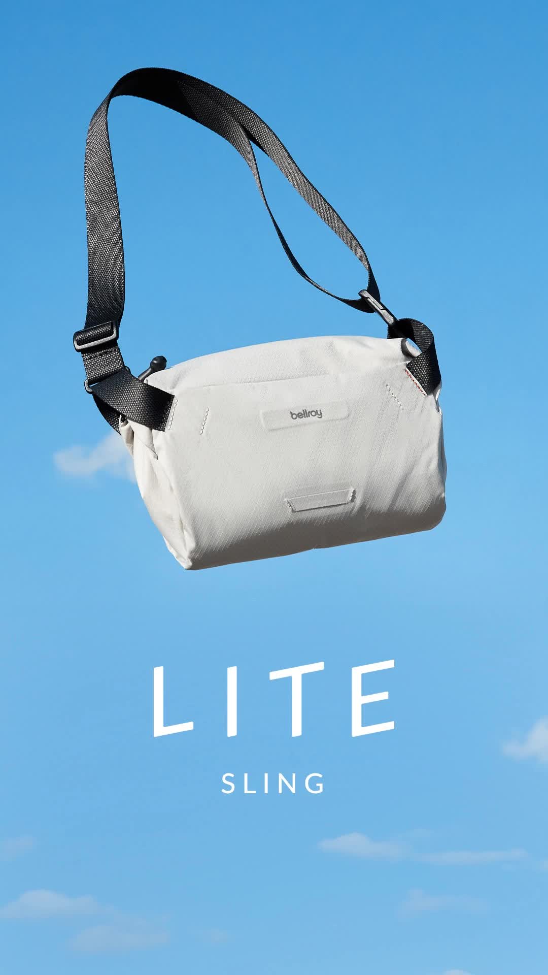 This lightweight sling makes adventures feel weightless, while keeping your essentials right where you need them.