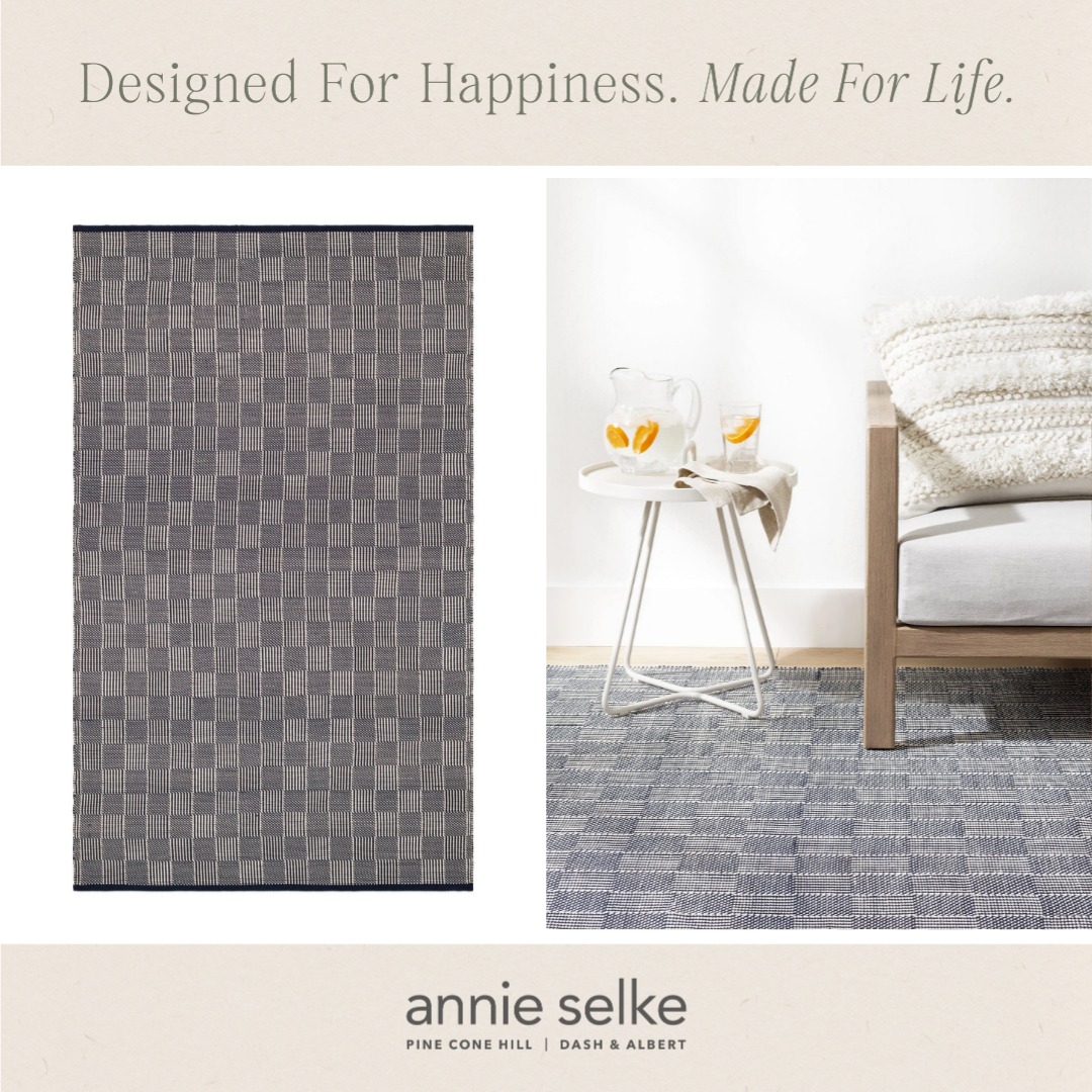Paver Handwoven Indoor/Outdoor Rug | Grey