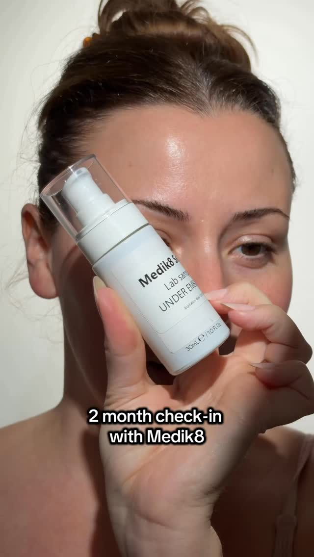 AD✨🩷 2 month check-in with the NEW @officialmedik8 EXO-PDRN PRIMASTIC+ serum 🪄✨ I see a big difference with my 
Fine lines ✅
Redness ✅
Texture ✅
Tone ✅ 
#medik8partner