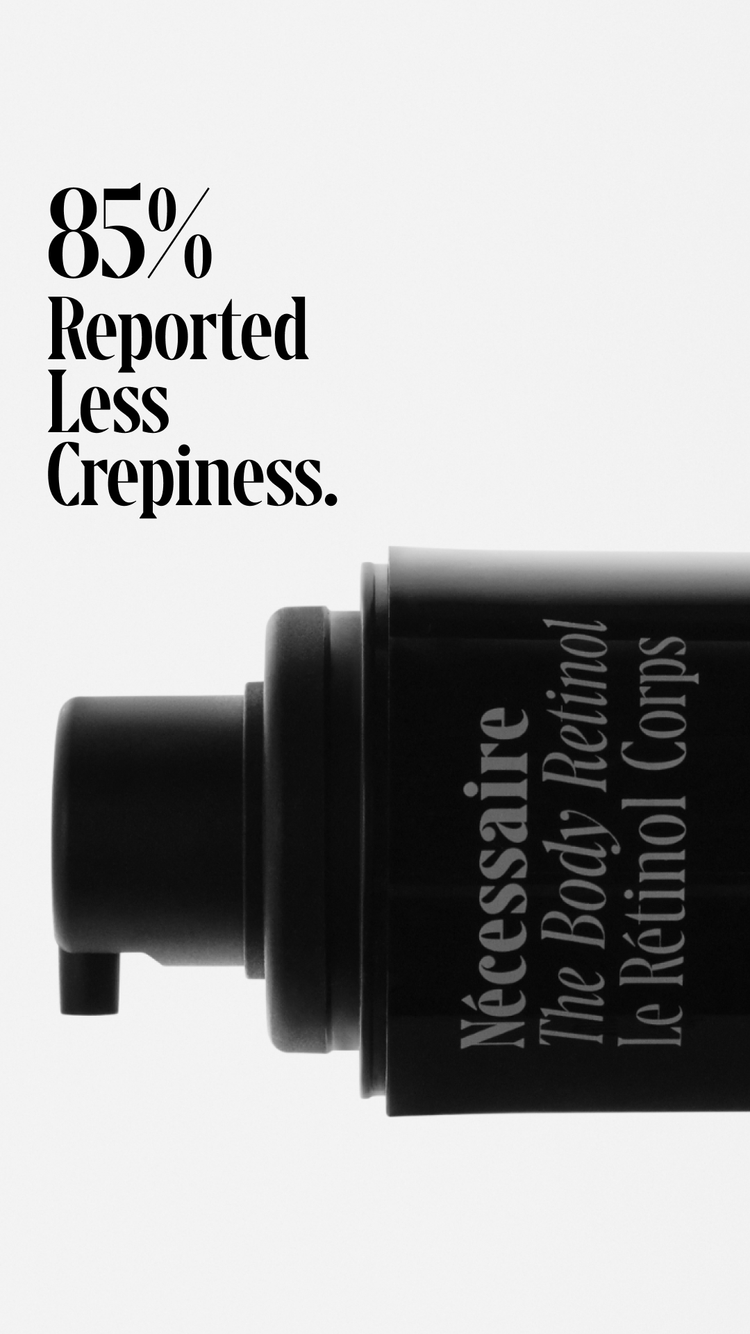 0.1% Pure Retinol. For The Body.