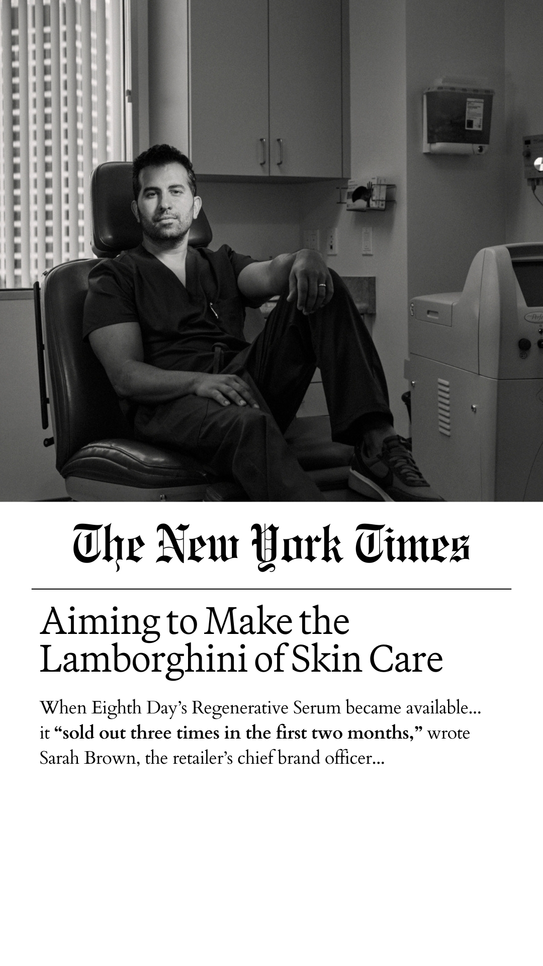 Surgeon-developed Skincare