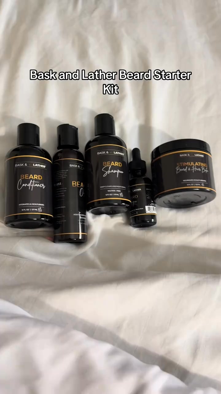 Your Complete Beard & Hair Grooming Kit — All-In-One!