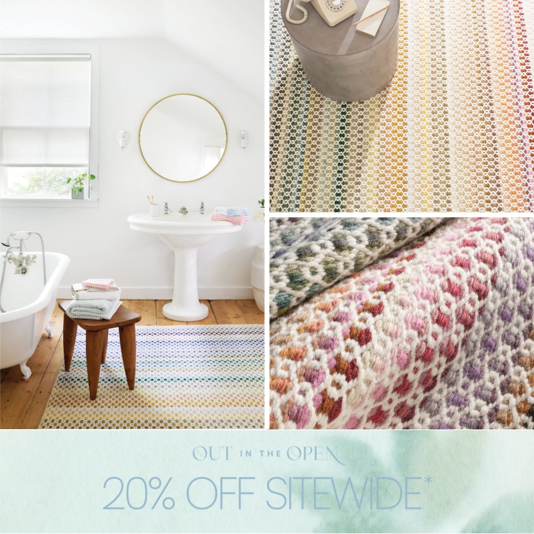 Poppy Handwoven Wool Rug | Multi