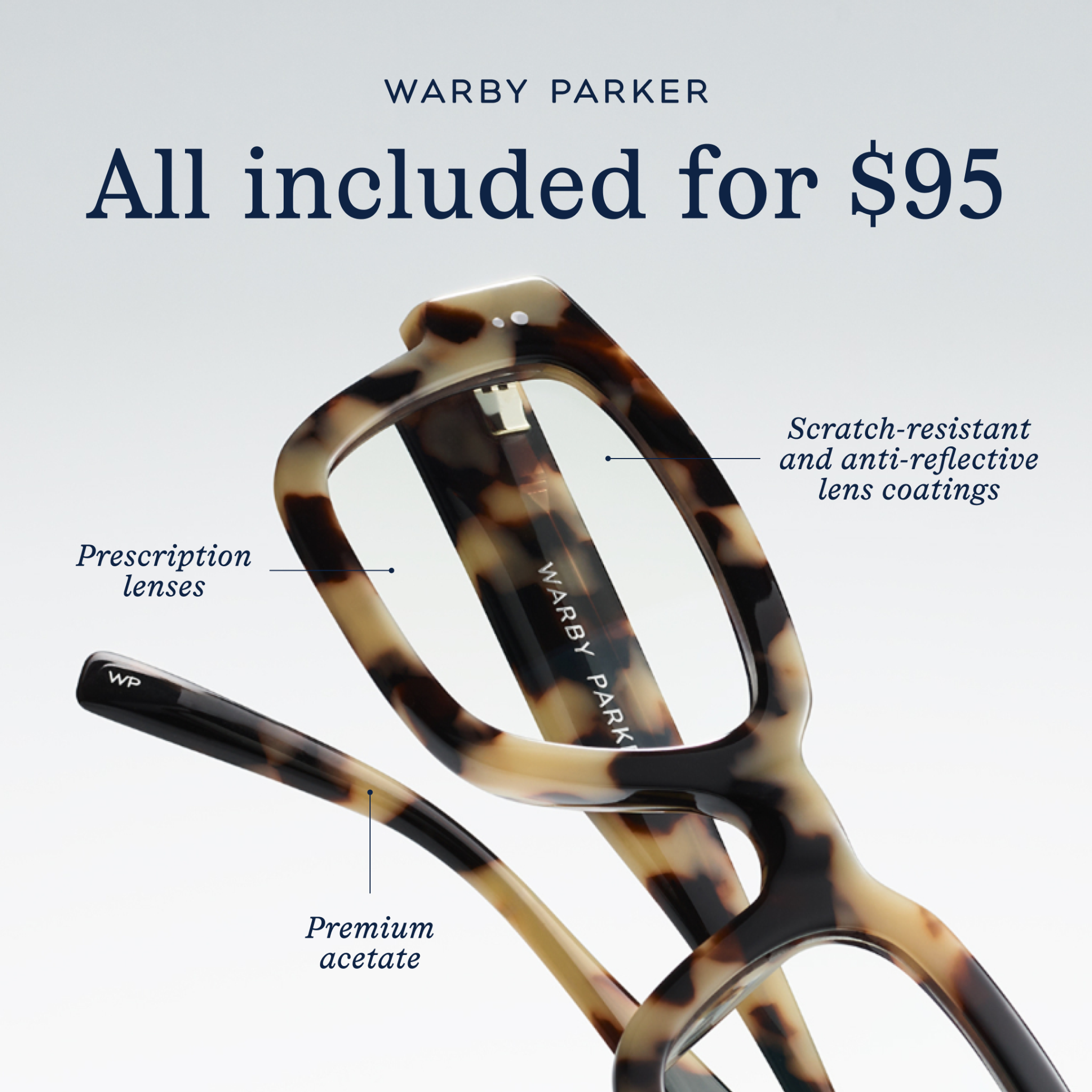Warby Parker live Meta ad creative