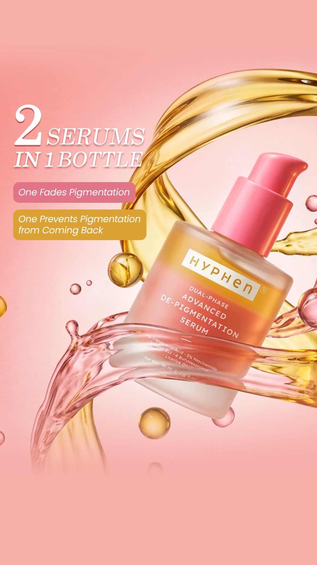 Dual-Phasic Advanced De-Pigmentation Serum