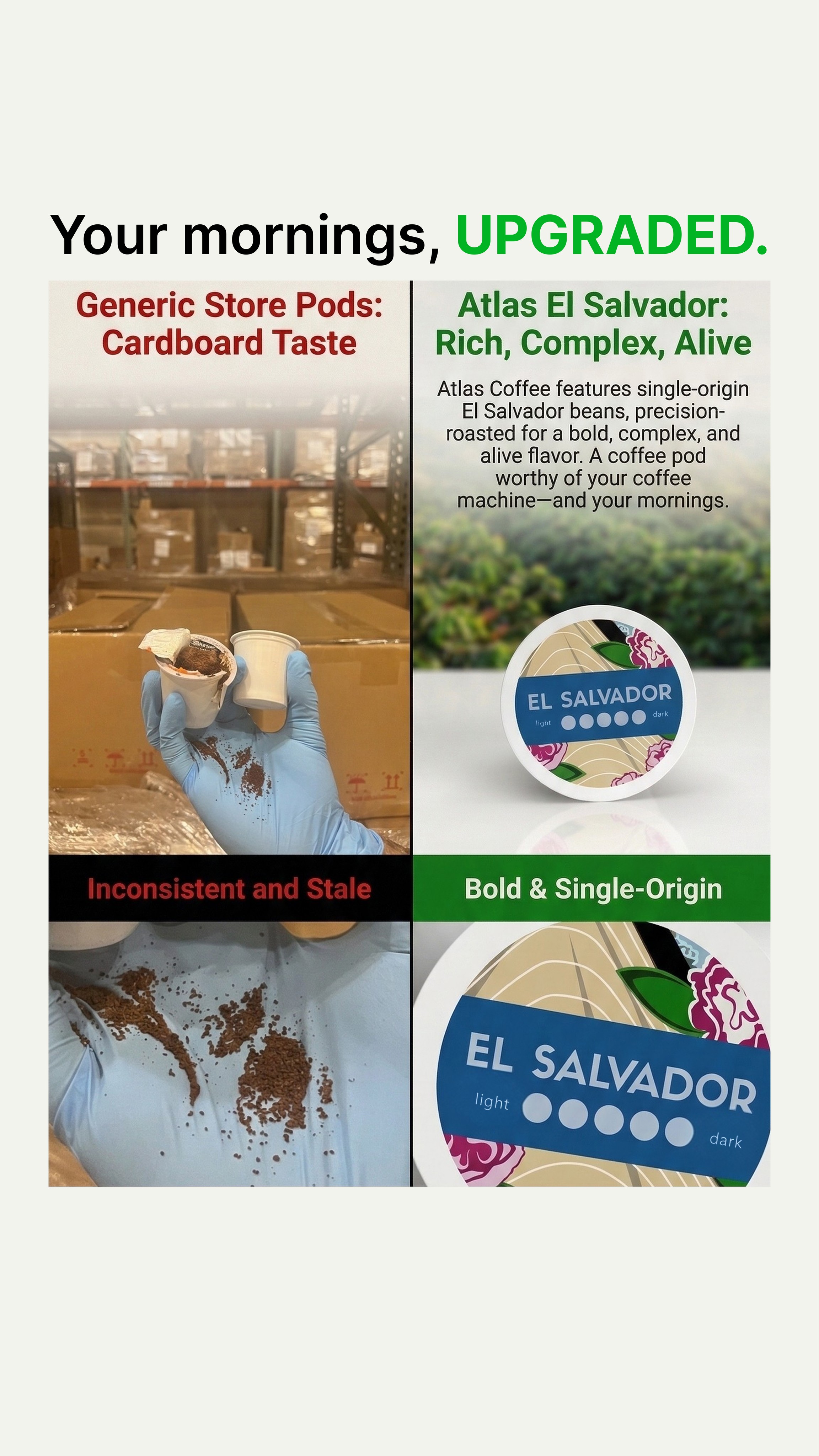 Introducing a NEW kind of coffee pod