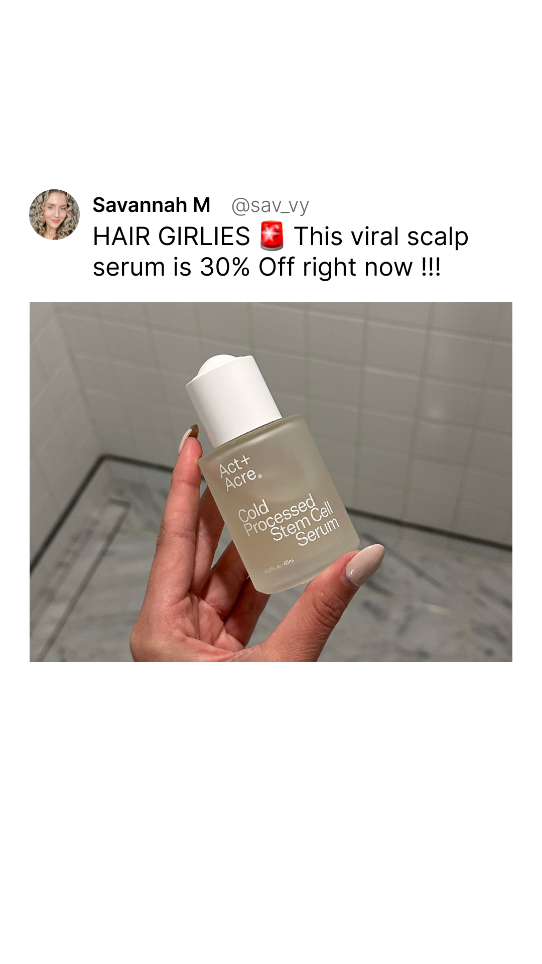 3 Pack: Stem Cell Scalp Serum