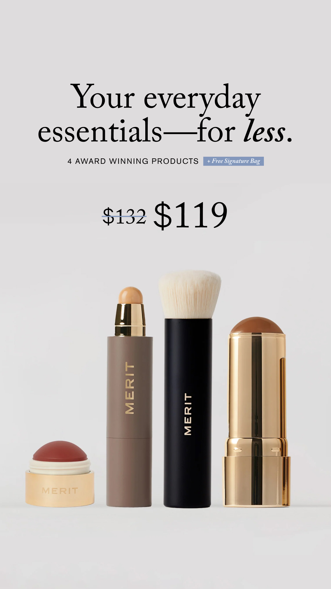 FREE Signature Bag with every first purchase