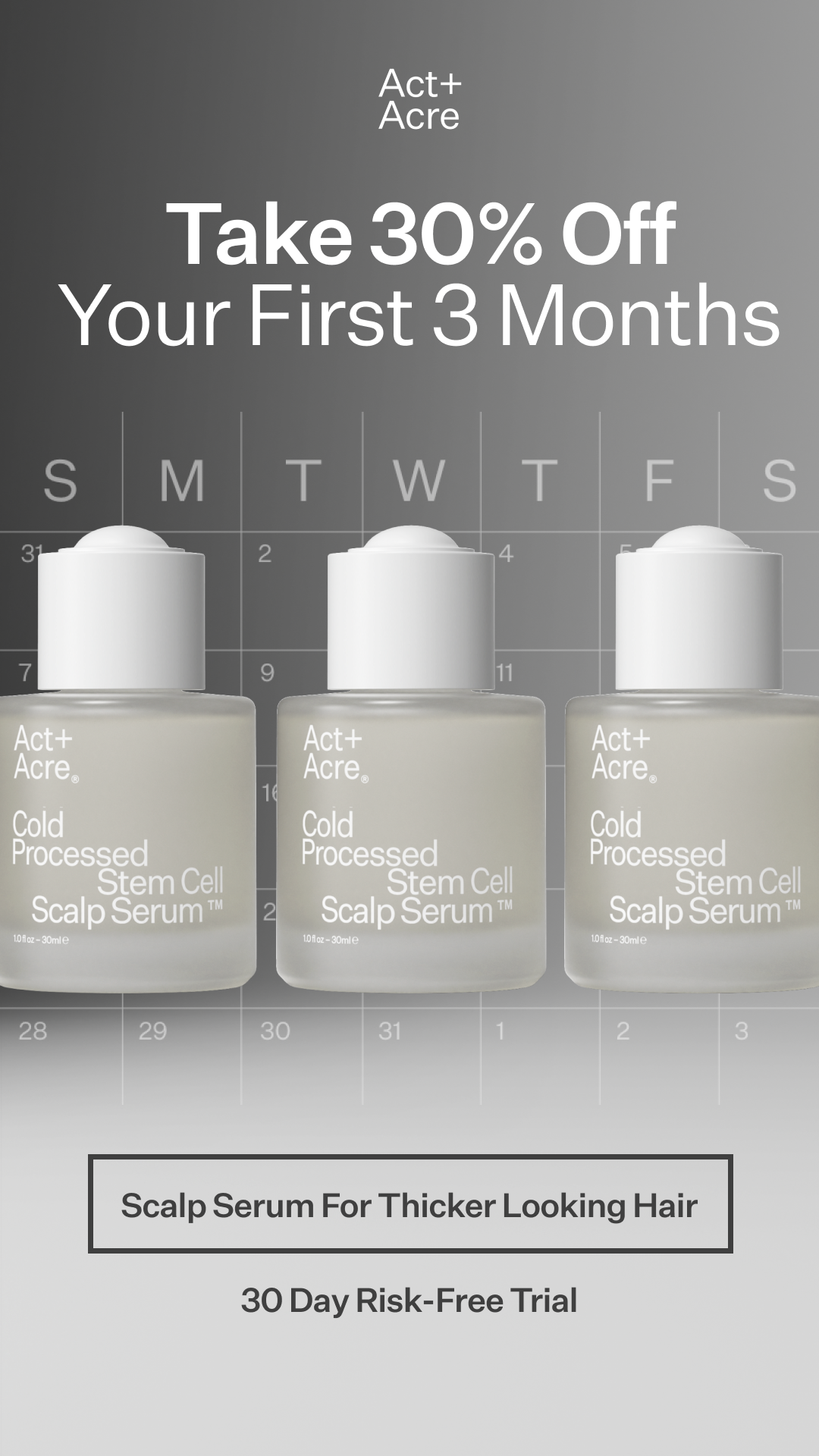 3 Pack: Stem Cell Scalp Serum