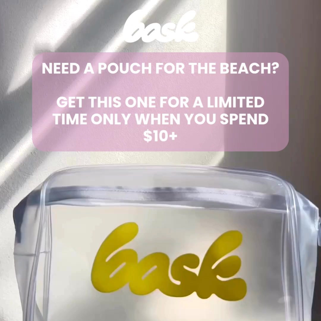 Free Beach Pouch