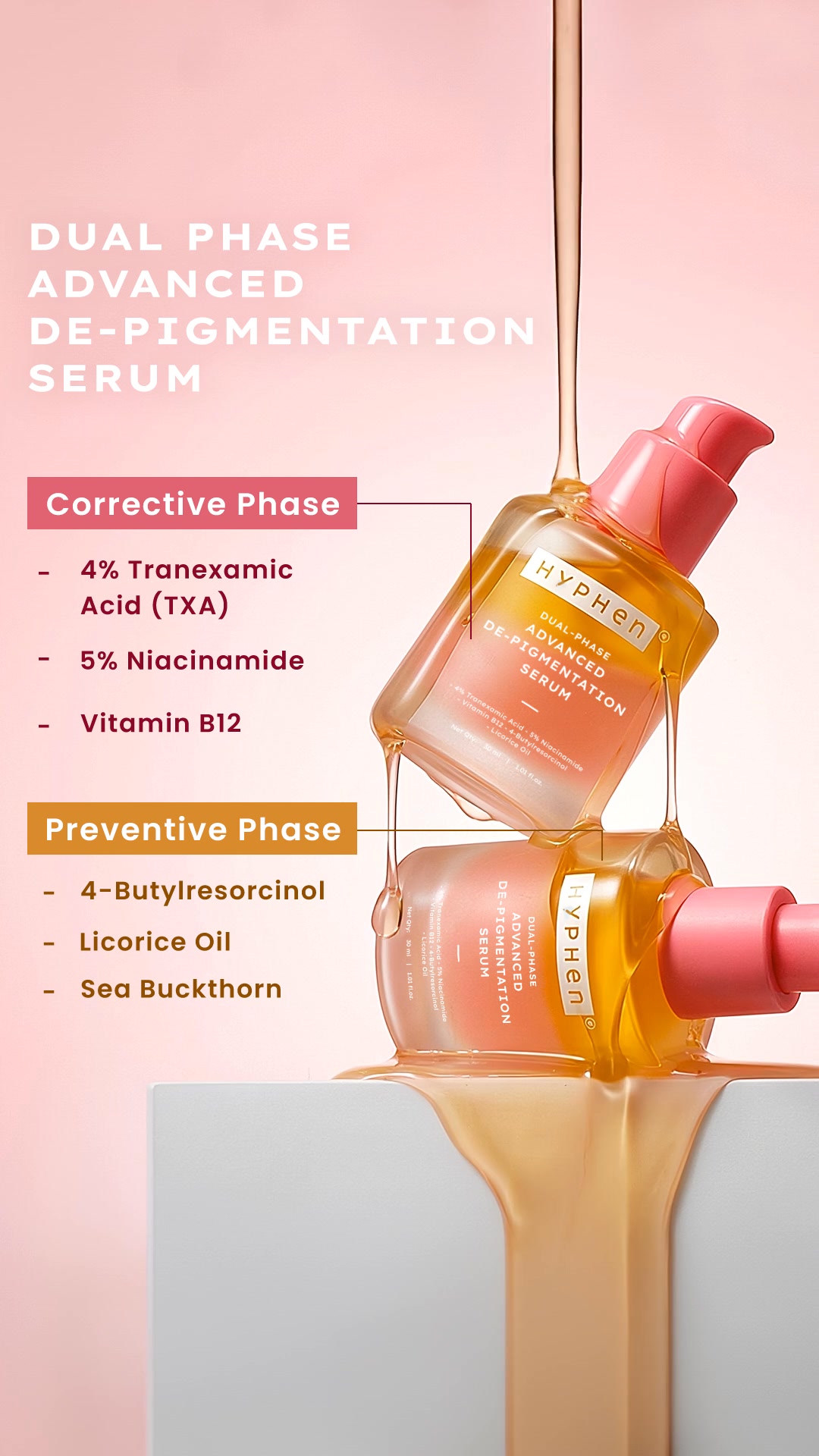 Dual-Phasic Advanced De-Pigmentation Serum
