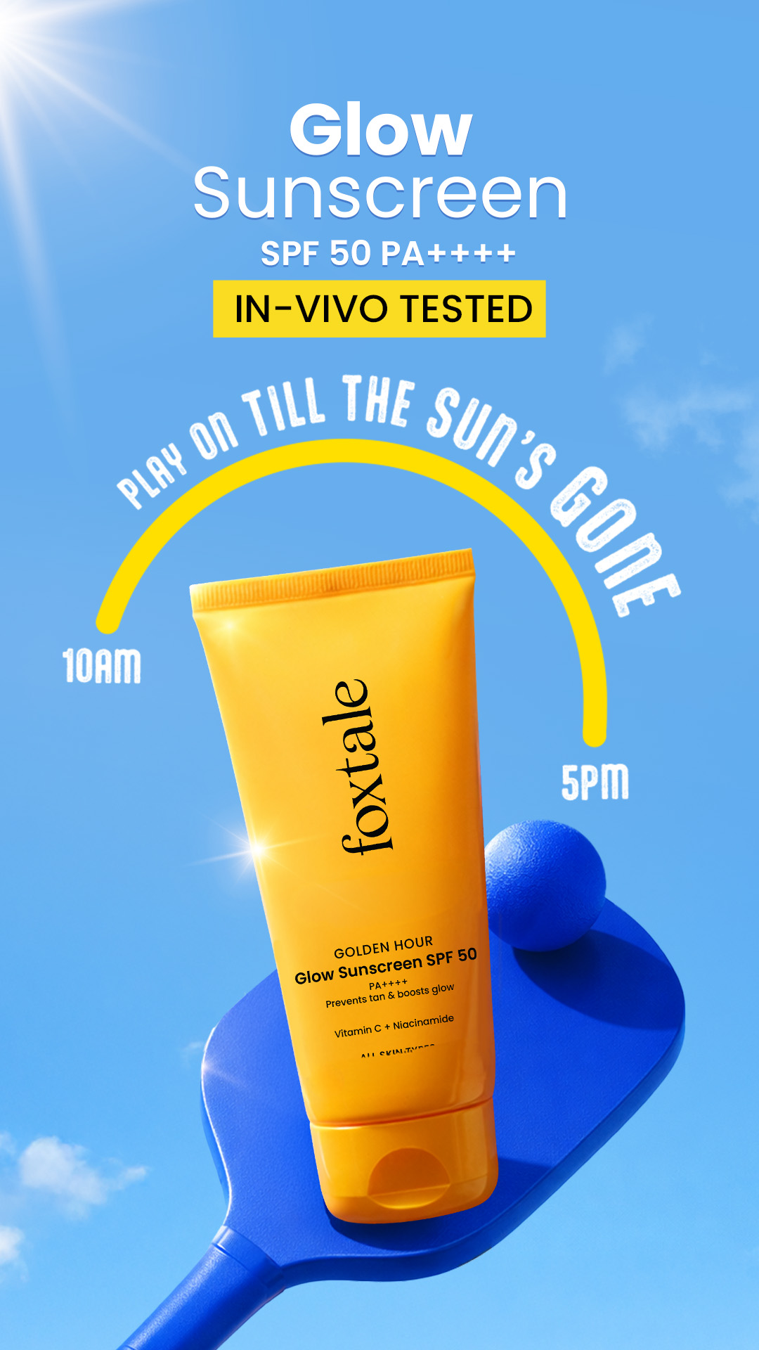 In-Vivo Tested SPF 50 Protection