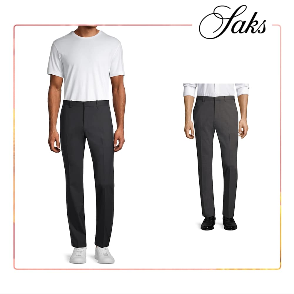 Theory Mayer Straight-Leg Pants