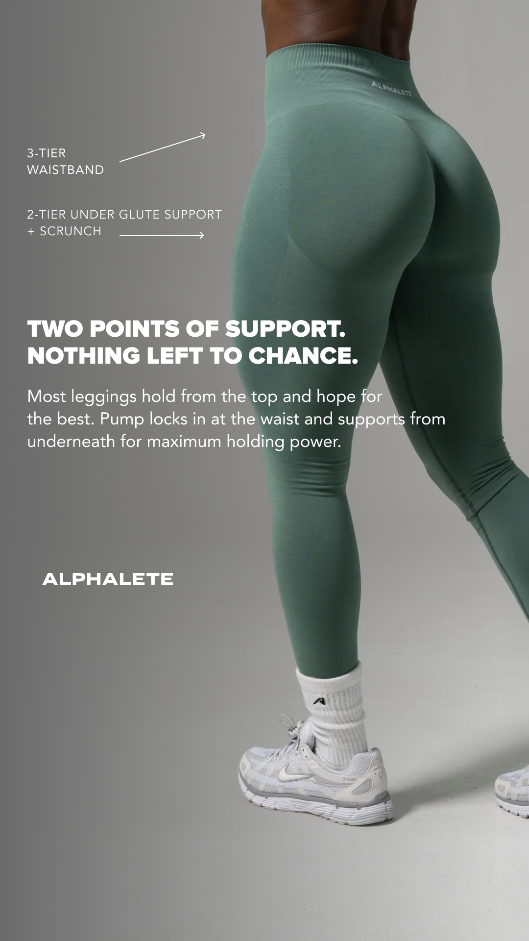 The Legging Engineered to Stay Put