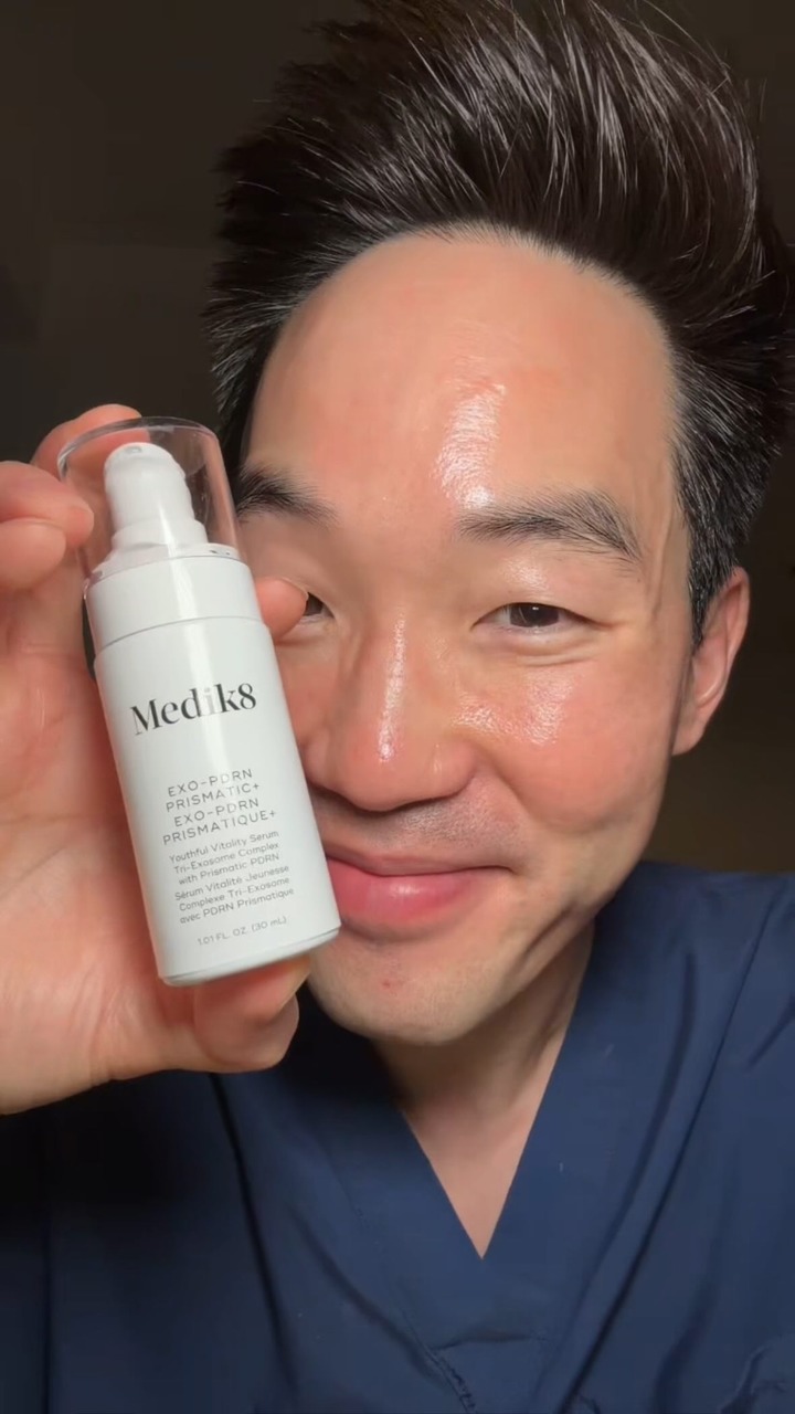 @officialmedik8 just launched their new Exo-PDRN Prismatic+ serum, and it’s clinically proven to help rejuvenate and brighten the skin for a healthy glow all year round! #medik8partner