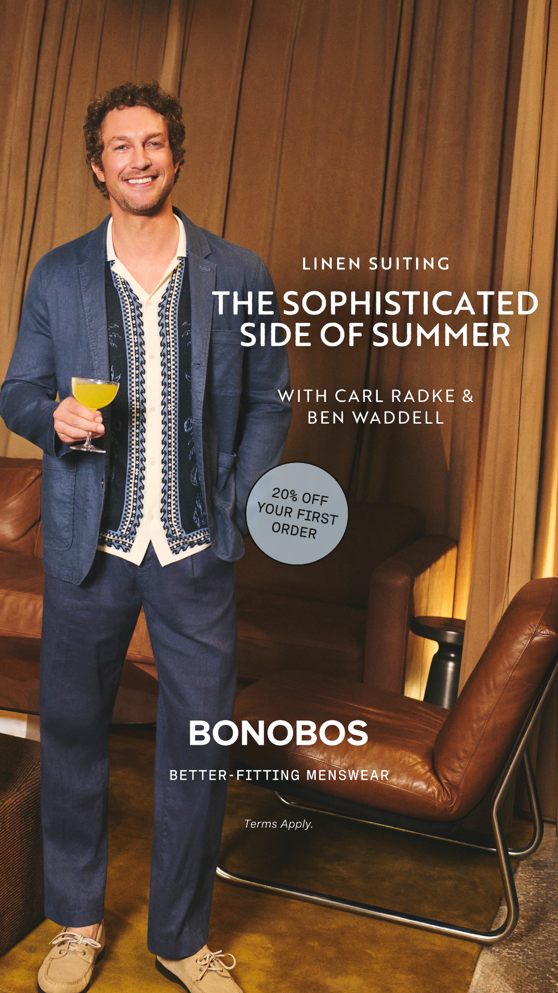 Linen Suited for Summer