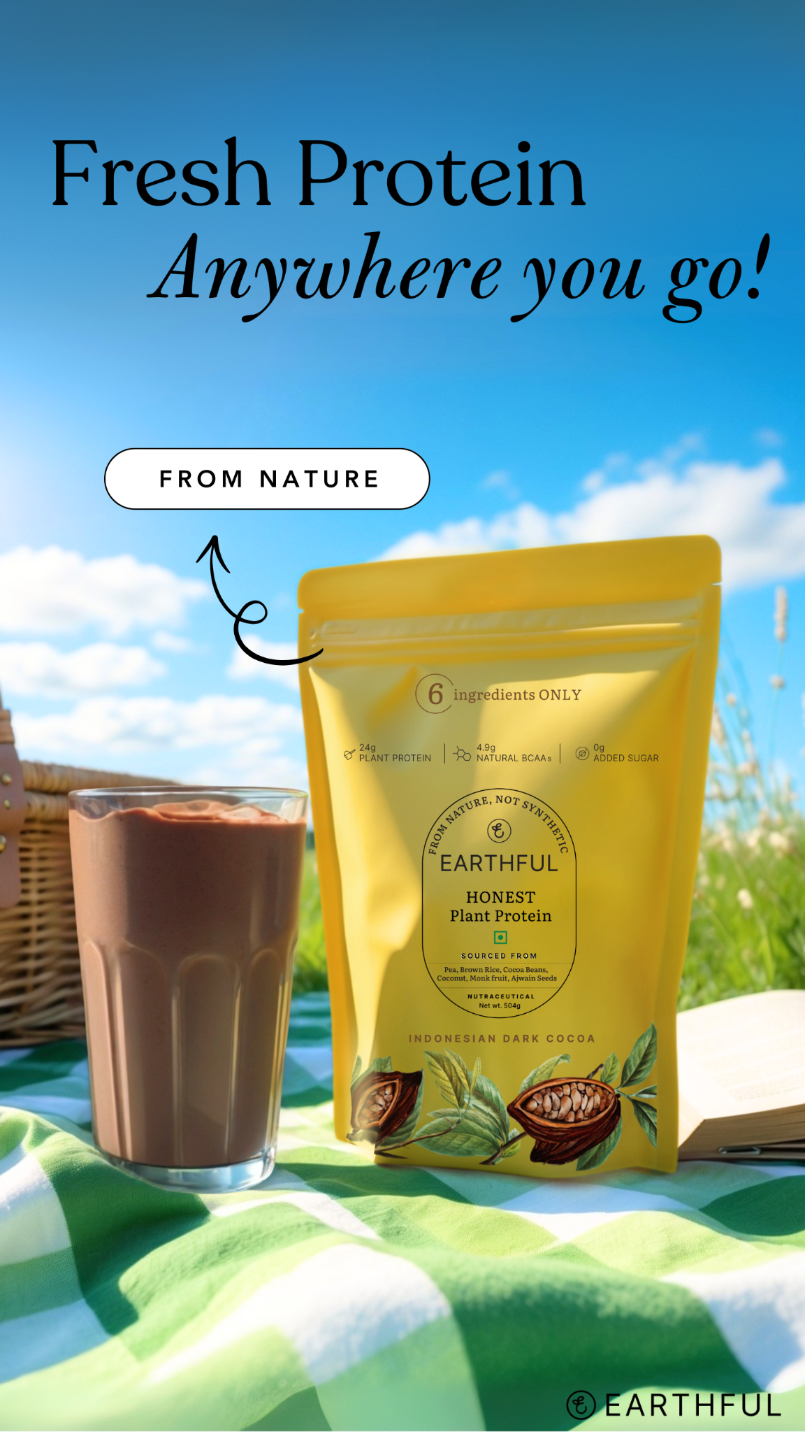Get gut-friendly protein from Earthful 🌟