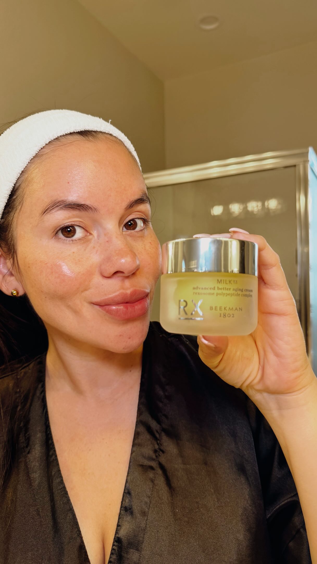 People are comparing this to a $600 cream… and I totally get why 👀

@beekman1802 Milk RX is giving EVERYTHING. Peptides 4x stronger than retinol, goat milk exosomes that actually boost collagen by 31%, and my skin feels 