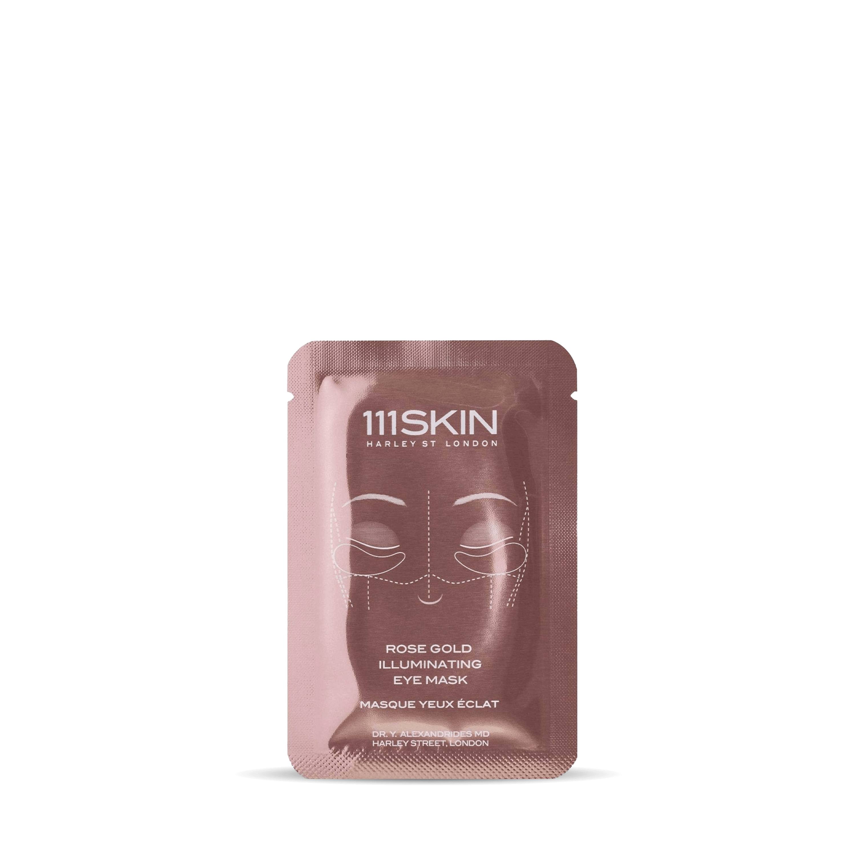 Rose Gold Illuminating Eye Mask 8 Masks