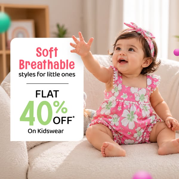 Flat 40% OFF on Entire Range!