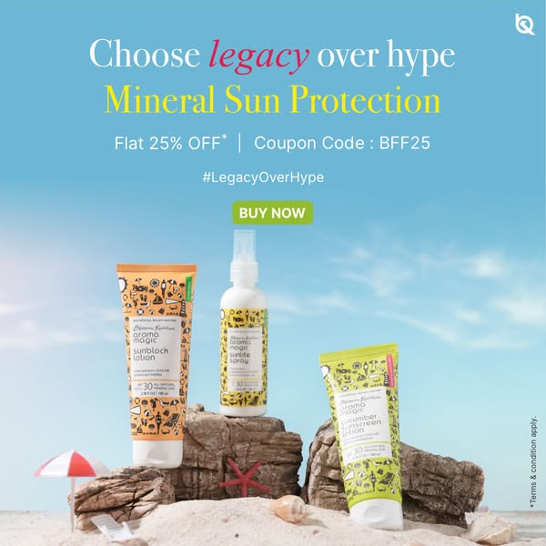 UP ki garmi mein skin ko protection toh banta hai ☀