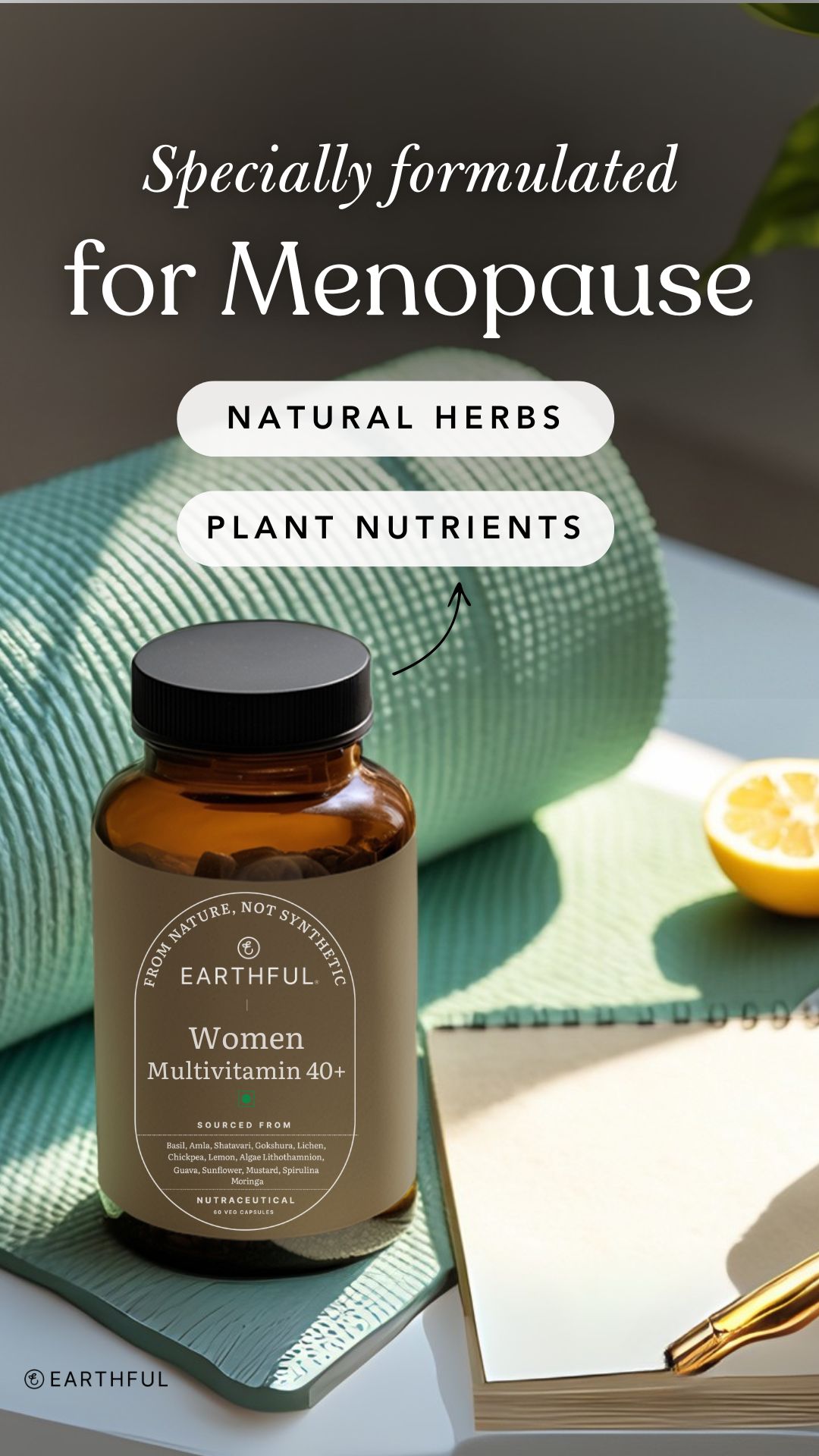 Natural menopause Multivitamin for women 💪