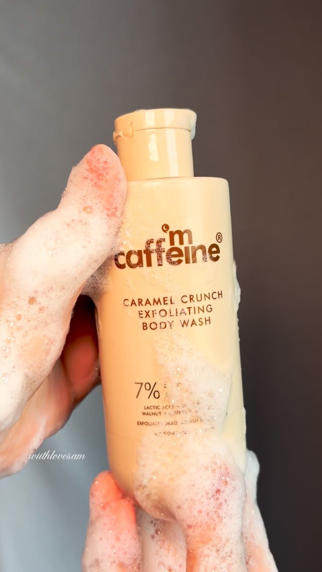 caramel dreams in the shower @mcaffeineofficial 🥞
in frame : Mcaffeine Caramel crunch exfoliating body wash <3
.
.
.
#mcaffeine #bodywash #bodycare #fyp #reel 
[mcaffeine, reel, fyp, for your page, trending, explore, exp