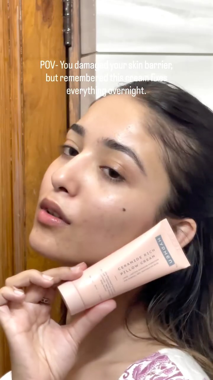 POV: You damaged your skin barrier… but then remembered this cream 🤍✨

Been loving how soothing and hydrating this feels on my skin — perfect for those “my skin needs help” days 💫

Woke up with calmer, softer skin… and h