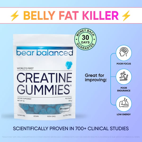 Save up to 50% on Creatine+ Gummies today.