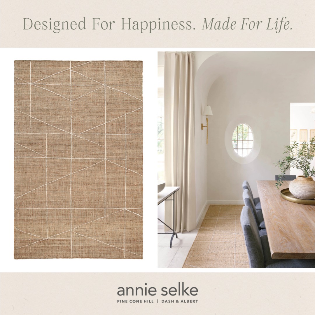 Judson Handwoven Jute Rug | Natural/Ivory