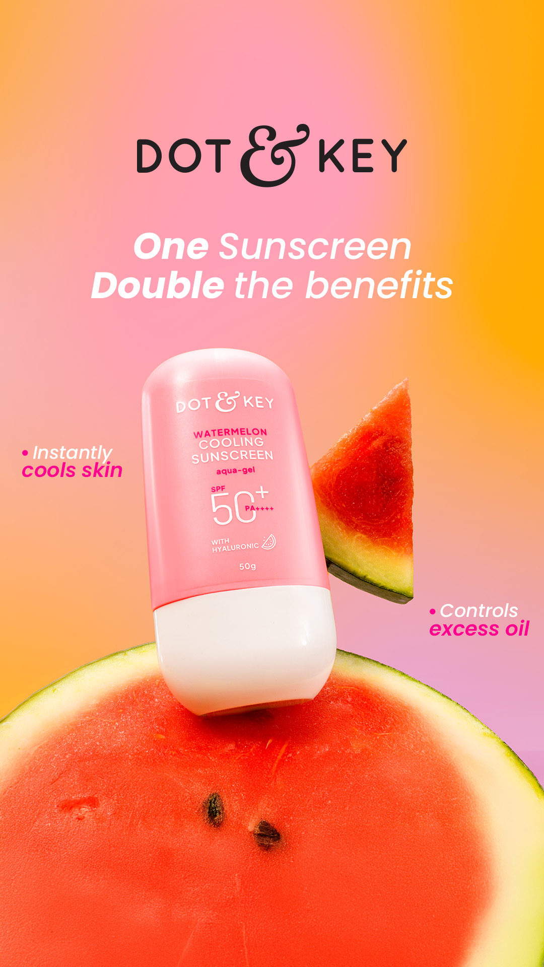SPF 50 Watermelon Cooling Sunscreen