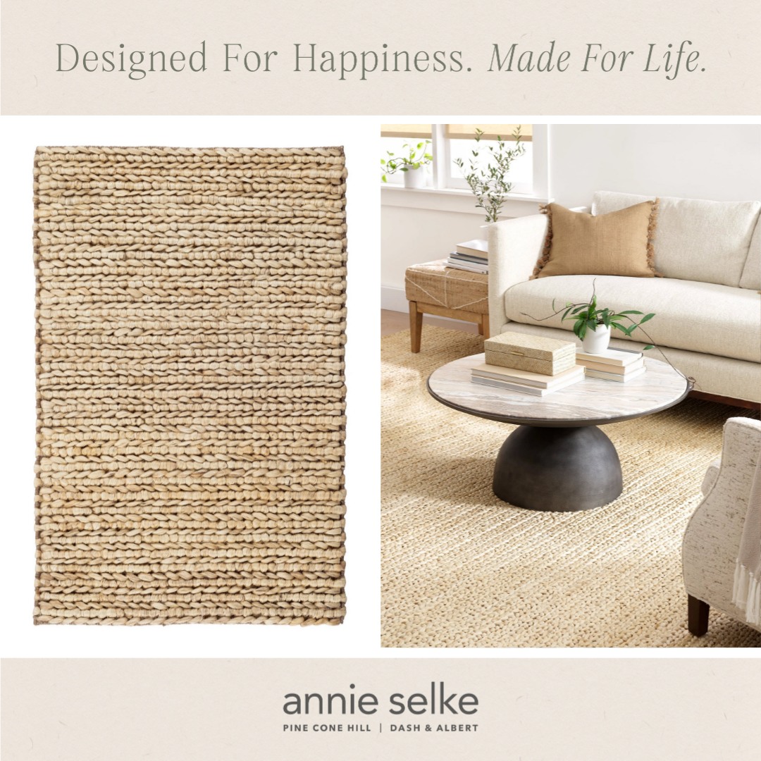 Jute Handwoven Rug | Natural