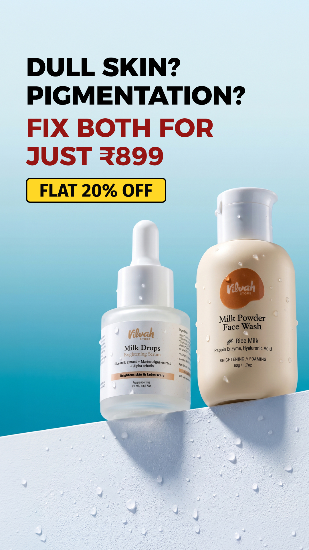 Flat 20% Off | Face Brightening Combo