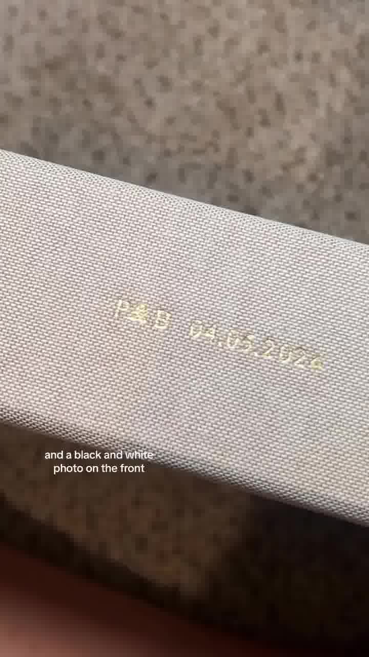 Signature Layflat Wedding Album