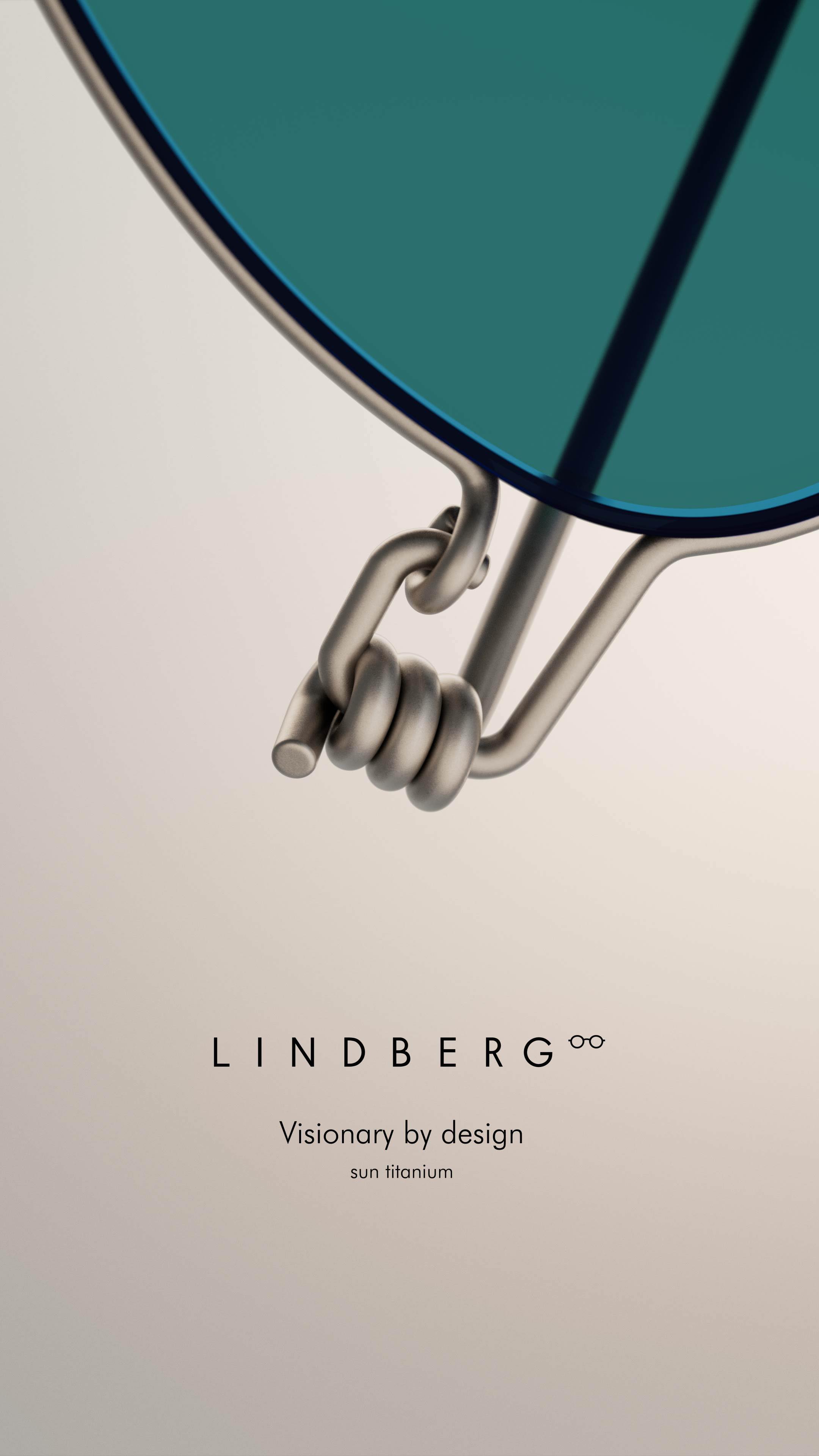 Air titanium rim sun - crafted in Denmark #VisionaryByDesign #LINDBERG #LINDBERGeyewear