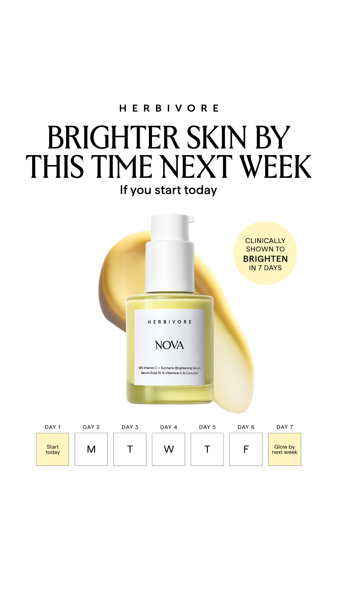 Brighter skin in 7 days